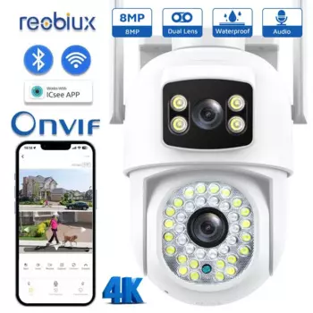 Камера Наружного видеонаблюдения, 8 Мп, 4K, Wi-Fi