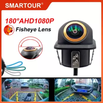 Камера ночного видения SMARTOUR HD 720P/1080P, объектив «рыбий глаз»