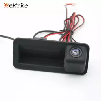 Камера с ручкой для багажника EEMRKE CCD HD, камера заднего вида ночного видения для Ford Mondeo Fiesta S-Max Focus 2C 3C