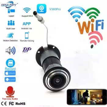 Камера видеонаблюдения, 2 МП, HD, 1,66 мм, широкоугольный