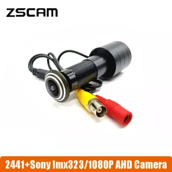 ZSCAM 1080P мини-видеокамера для двери черная