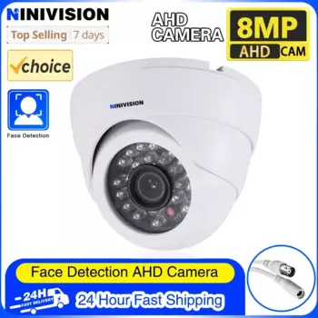 Камера видеонаблюдения 4K, 8 Мп, 5 МП, H.265