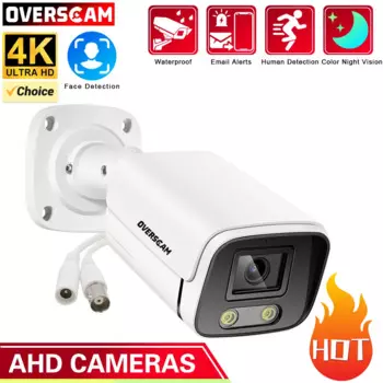 Камера видеонаблюдения 4K, 8 Мп, AHD, 5 Мп