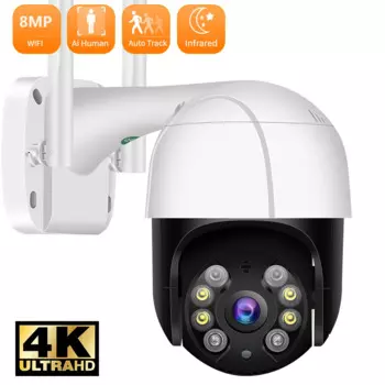 Камера видеонаблюдения ANBIUX, 8 Мп, UHD, Wi-Fi, 5 Мп