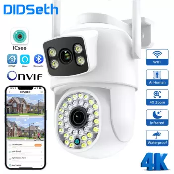 Камера видеонаблюдения DIDseth, 8 Мп, Wi-Fi, 4K, IP66