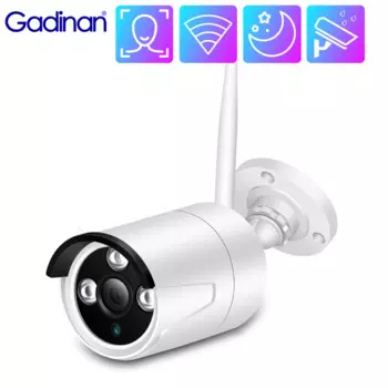 Камера видеонаблюдения Gadinan с Wi-Fi и функцией ночного видения