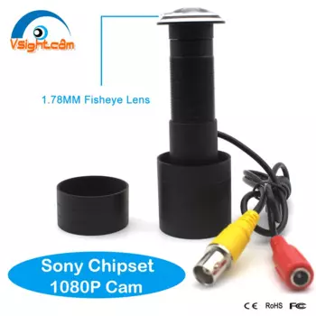 Камера видеонаблюдения HD, 1080P, кошачий глаз, 2 МП