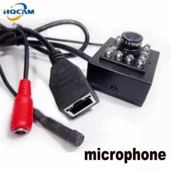 Камера видеонаблюдения HQCAM 720P MINI IR 940nm, светодиоды, 1 МП, Onvif, ИК, мини Ip-камера, микрофон, аудиокамера HI3518E, ИК-камера ночного видения