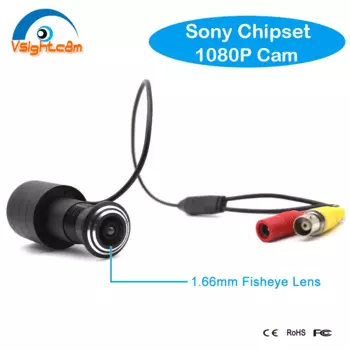 Камера видеонаблюдения SONY323 Mini AHD, 1080P, широкоугольная, 1,66 мм