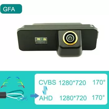 Камера заднего вида 170 ° AHD 1920x1080P для Seat Leon MK2 MK3 MK4 Altea XL VW Amarok Golf MK6 mk5 Passat B7 EOS HD с функцией ночного видения