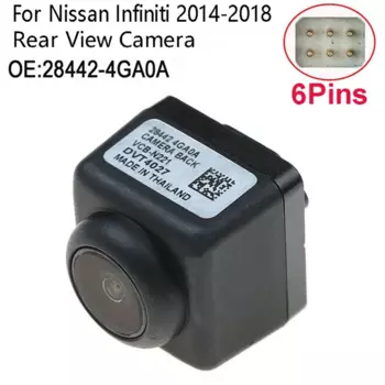 Камера заднего вида 284424GA0A для Nissan Infiniti 2014-2018, парковочная камера 28442-4GA 0A, запасные части, 1 шт.