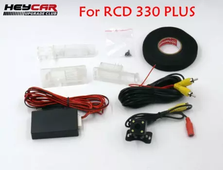 Камера заднего вида AV для VW Golf 5 /6/7 JETTA Mk5 MK6 TIGUAN Passat B6 B7