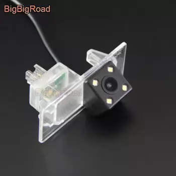 Камера заднего вида BigBigRoad для SKODA Superb B6 2008 ~ 2015, камера заднего вида для парковки