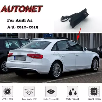 Камера заднего вида, для Audi A4, A4L, 2012, 2013, 2014, 2015, 2016, 2017, 2018, 2019