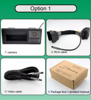 Камера заднего вида для AUDI A4L, Volkswagen Touan L Touareg Tiguan L Weiling MQB