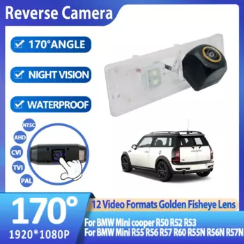 Камера заднего вида для BMW Mini cooper R50 R52 R53, 1080P, 170 °