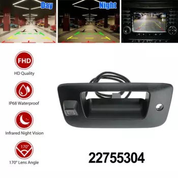 Камера заднего вида для CHEVY- Silverado-для GMC- Sierra- 2009-2014, 1 шт.