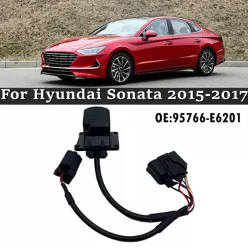 Камера заднего вида для Hyundai Sonata, Черная Камера заднего вида для Hyundai Sonata, 1 шт., 95760-C2101, 95760-E6100, 95760-E6200, 95766-E6201