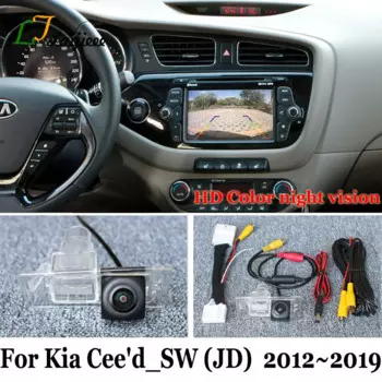 Камера заднего вида для Kia Cee 'd _ SW Ceed SW JD 2012 ~ 2019 OEM экран/рыбий глаз широкоугольный HD ночное видение Автомобильная резервная камера заднего вида