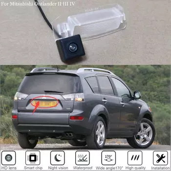 Камера заднего вида для Mitsubishi Outlander II III IV 2006 ~ 2019 HD CCD, ночное видение