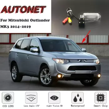 Камера заднего вида для Mitsubishi Outlander MK3 2014 ~ 2019 CCD/камера номерного знака