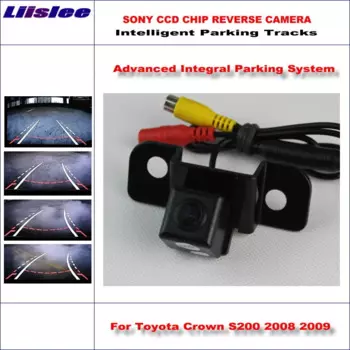Камера заднего вида для Toyota Crown S200 2008 2009 / 580 TV Lines HD 860 пикселей динамическое руководство парковка Интеллектуальная