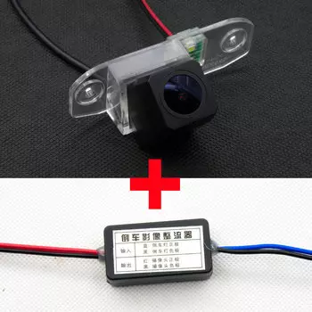 Камера заднего вида Full HD 1280*720 Автомобильная парковочная камера заднего вида для Volvo S40 S60 S80 XC90 XC60 V60 Камера заднего вида