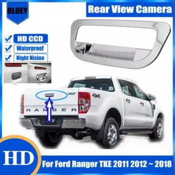 Камера заднего вида HD для пикапа Ford Ranger TKE 2011 2012 ~ 2018