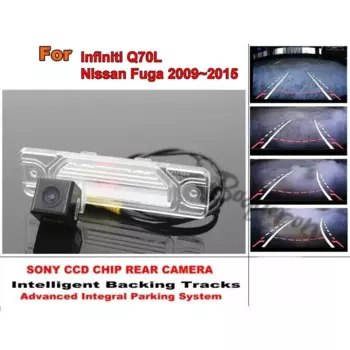 Камера заднего вида Infiniti Q70L для Nissan Fuga 2009 ~ 2015
