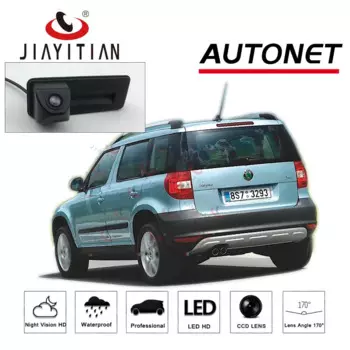 Камера заднего вида JIAYITIAN для skoda Yeti, 5 л, 2009, 2010, 2011, 2012, 2013, ночное видение