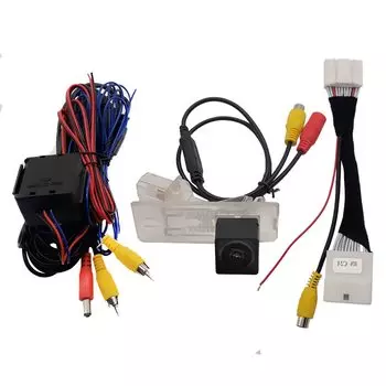 Камера заднего вида «рыбий глаз» для Renault Dacia Duster 2009-2019