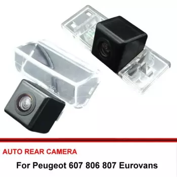 Камера заднего вида с ночным видением для Peugeot 607 / 806 / 807 Eurovans HD CCD