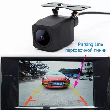 Камера заднего вида XCGaoon, металлическая водонепроницаемая CCD-камера с ночным видением, с улучшенным объективом