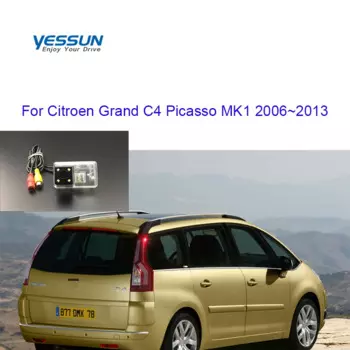 Камера заднего вида Yessun для Citroen Grand C4 Picasso MK1 2006 ~ 2013, резервная камера/камера номерного знака/парковочная камера