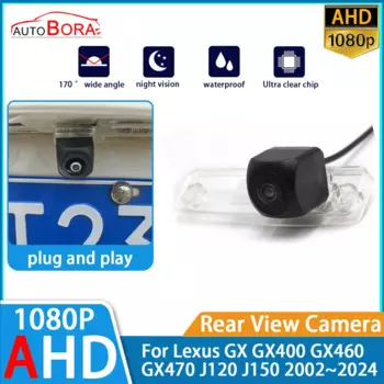 Камера заднего вида ZhuCamX AHD 1080P для Lexus GX GX400 GX460 GX470 J120 J150 2002 ~ 2024
