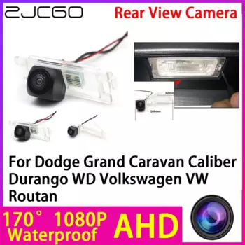 Камера заднего вида ZJCGO AHD 1080P с ночным видением для Dodge Grand Caravan Caliber Durango WD Volkswagen VW Routan