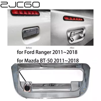Камера заднего вида ZJCGO HD CCD для автомобиля Ford Ranger T6, Mazda BT-50 BT50 UP UR 2011 ~ 2018
