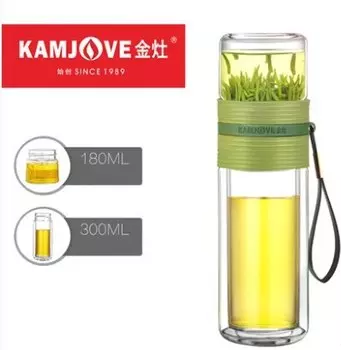 KAMJOVE стеклянная кружка-фильтр