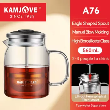 KAMJOVE стеклянный чайник