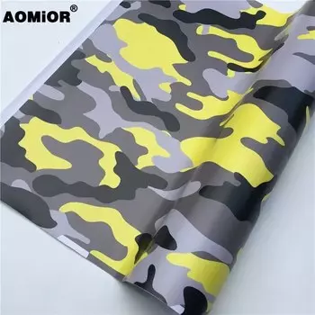 Камуфляжная виниловая пленка для автомобиля, наклейка на мотоцикл, элементы стайлинга для ноутбука и автомобиля для телефона