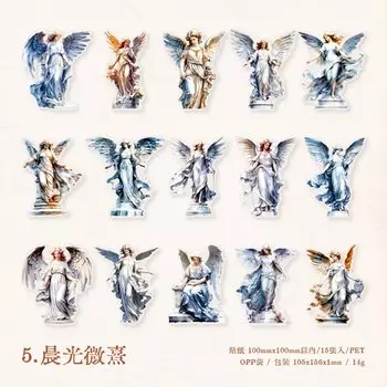 Канцелярские наклейки Alideco 15 шт.