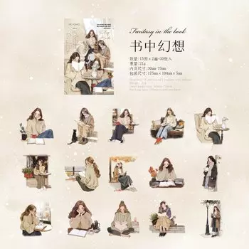 Канцелярские наклейки Alideco 30 шт.