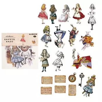 Канцелярские наклейки Alideco 40 шт