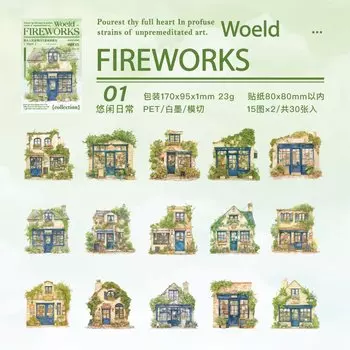 Канцелярские наклейки Alideco