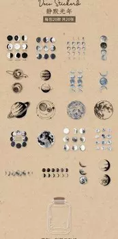 Канцелярские наклейки Alideco W-TZ-2974