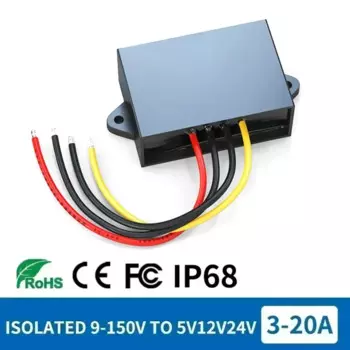 Kangwobei Изолированный понижающий преобразователь напряжения 12-150В до 5-48В