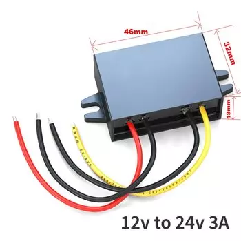 kangwobei kb-12-24 повышающий преобразователь напряжения 12В до 24В