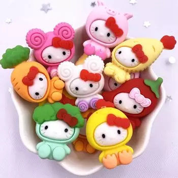 Канифольные фигурки котов Diy Super Paradise 10 шт