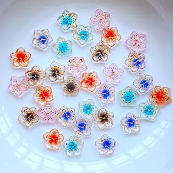 Канифольные мини часы-цветочки 100 шт TSXJY