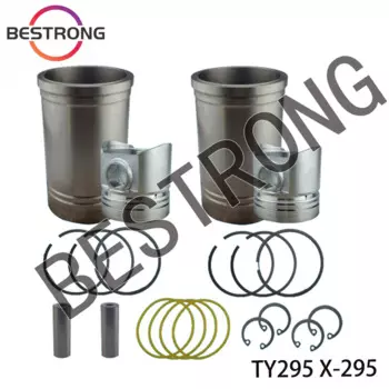 Капитальный поршень и Комплект гильзы цилиндра для XINXIANG HUANGHE TY295 X295 X-295 Запчасти для дизельного двигателя